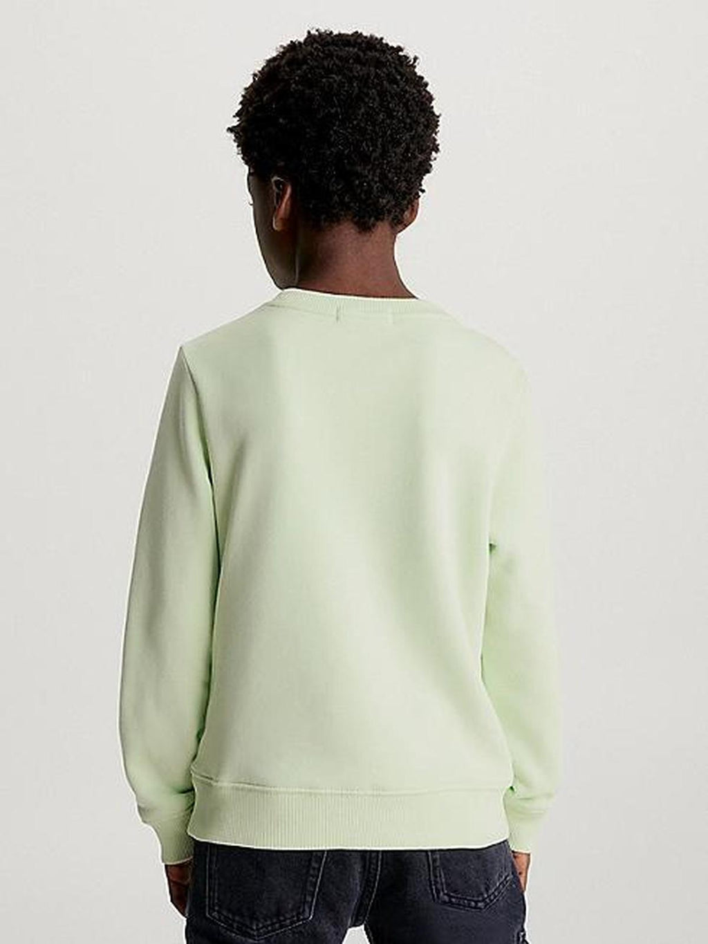 MONOGRAM MINI BADGE CREWNECK 