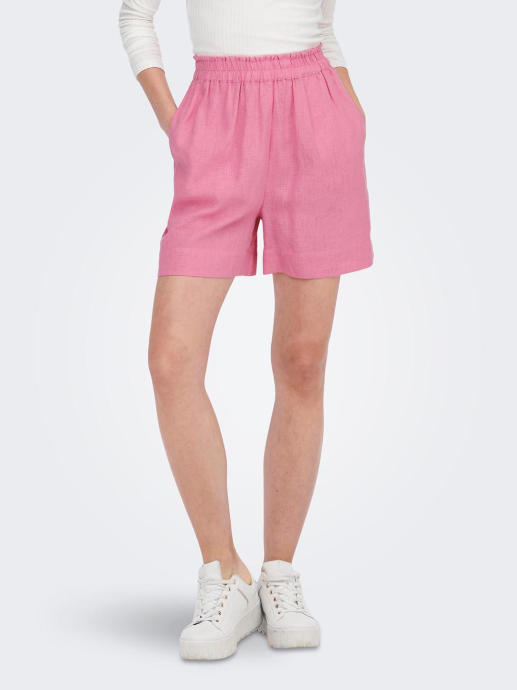 ONLTOKYO HW LINEN BLEND SHORTS PNT NOOS 