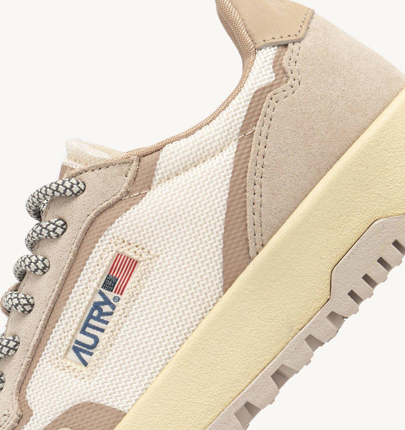 Sneakers Donna Wilpace Low in Mesh e Suede LDLW-AK03/WHIS-SAND AUTRY