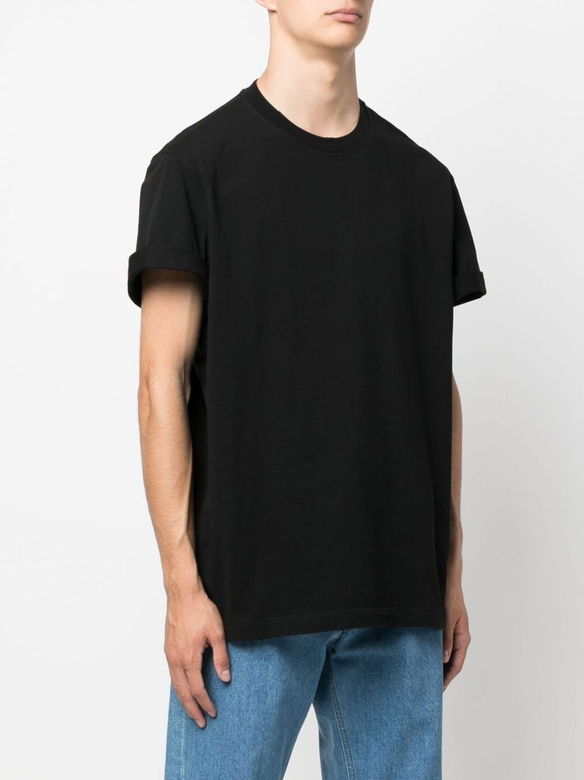 GOLDEN M'S REGULAR T-SHIRT DISTRESSED COTTON JERSEY 