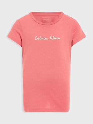 CALVIN KLEIN SCRIPT LOGO SLIM SS T-SHIRT