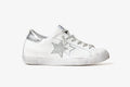 SNEAKERS PRIME STAR BIANCO/ARGENTO 