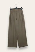 LOVEme Pantalone fluido a palazzo, elastico retro vita