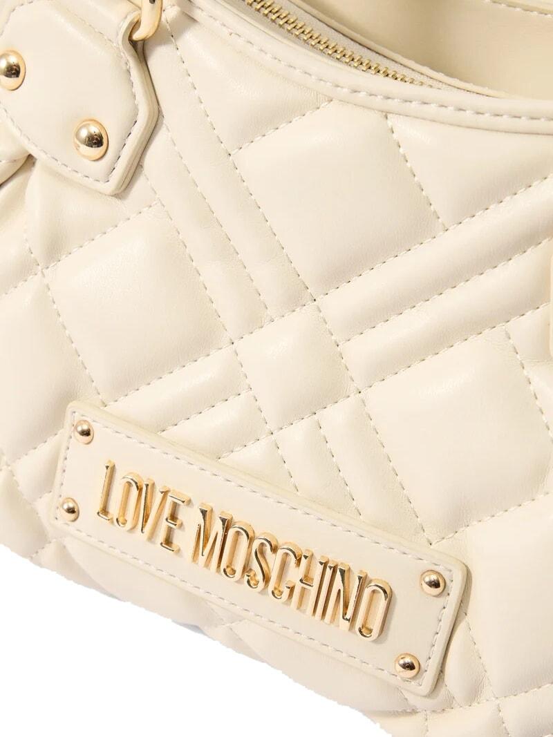 BORSA QUILTED PU AVORIO 