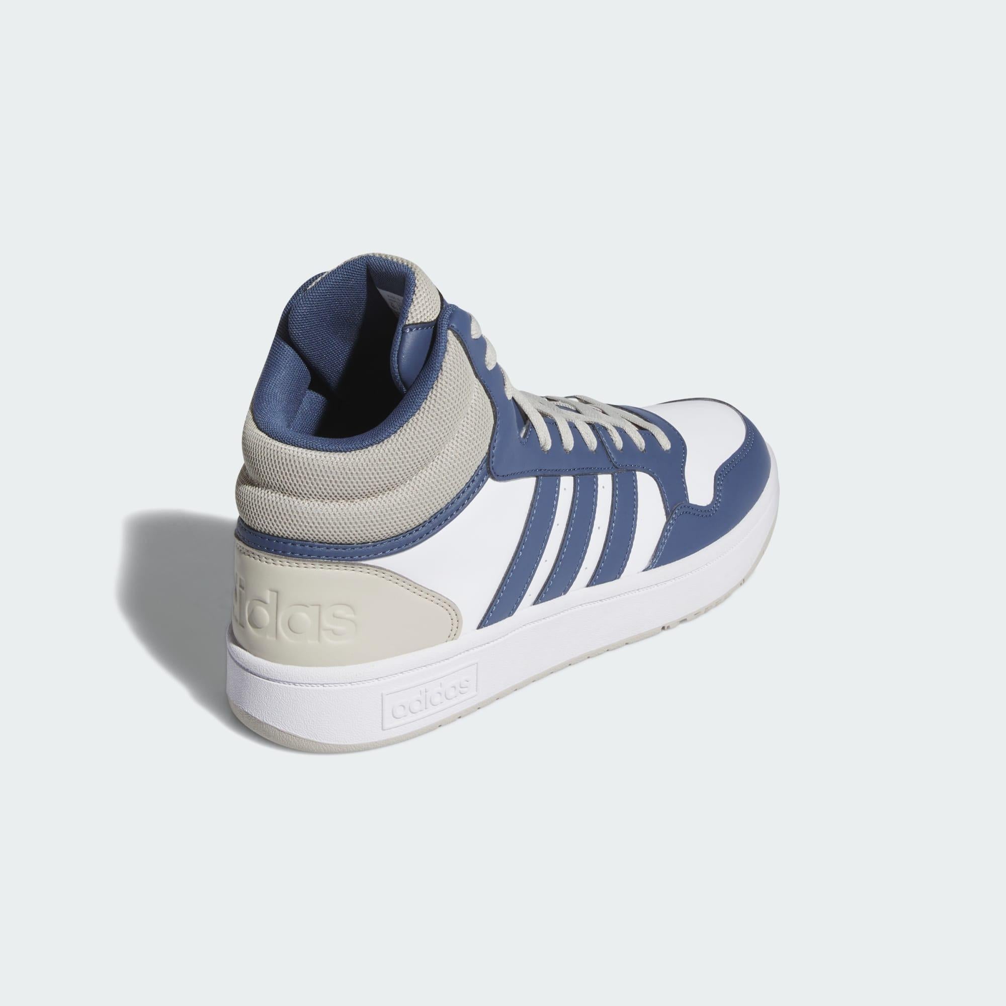 HOOPS 3.0 MID       FTWWHT/PREBLU/PUTGRE IH0158/ND ADIDAS