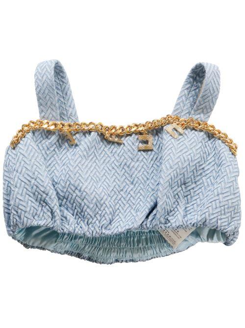 TOP CON COLLANA CHARM 