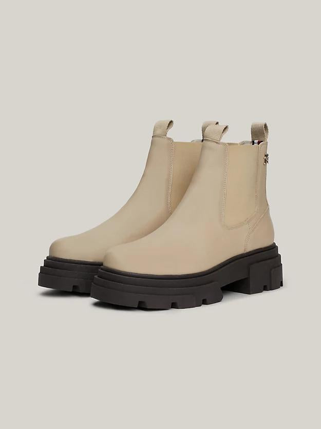 COMBAT LEATHER LOW C FW0FW08089/AEG TOMMY HILFIGER