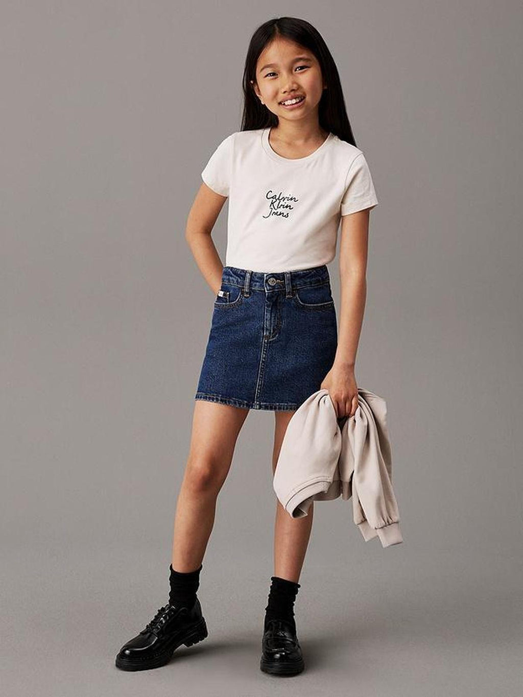HANDWRITING LOGO SS SLIM T-SHI 