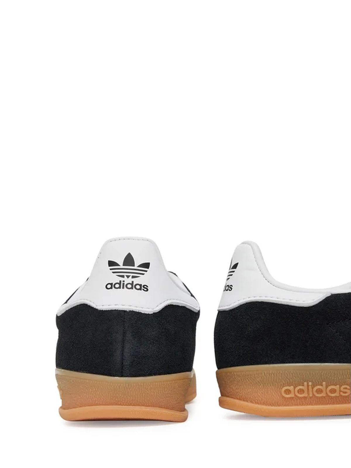 GAZELLE INDOOR J    CBLACK/FTWWHT/GUM2 