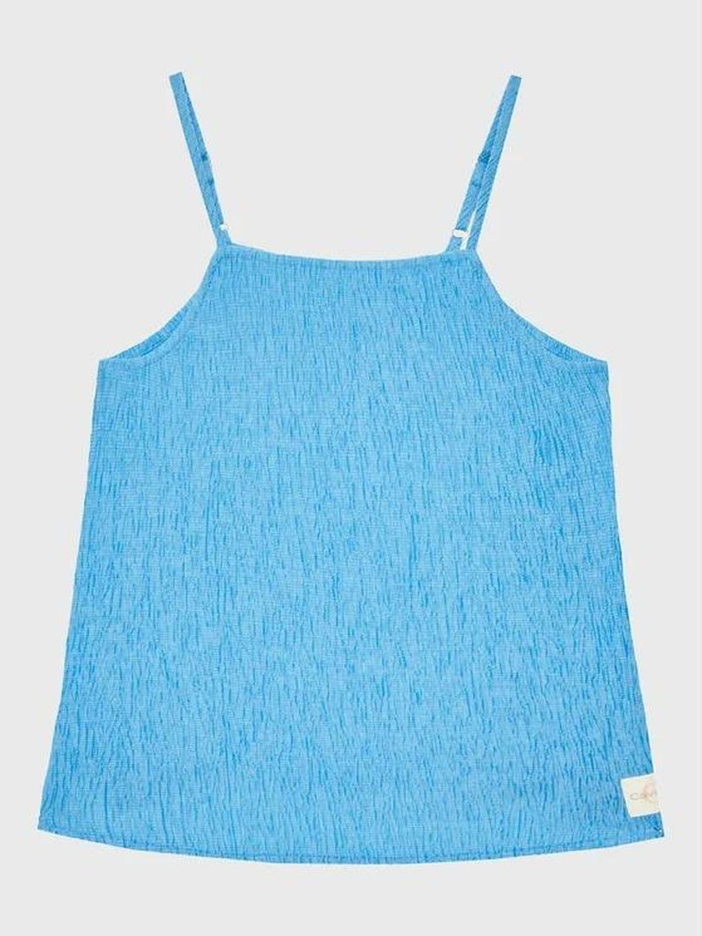 CRINKLE STRAP TOP 