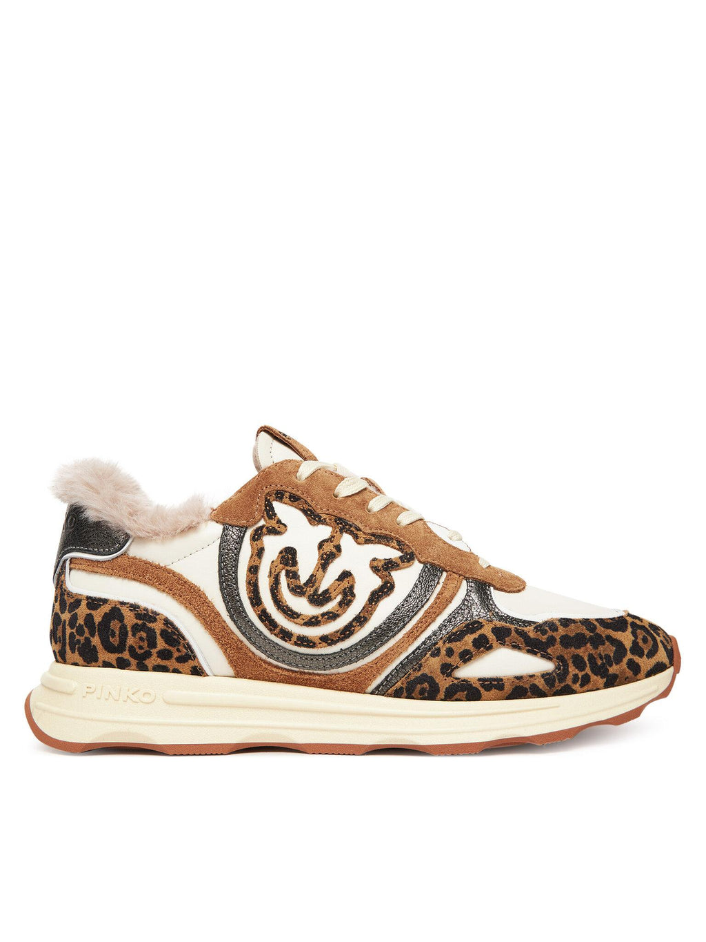 ZOE 01 - SNEAKER PRINTED COW SUEDE/CALF LEATHER/LINING SS0087P121/M36 PINKO