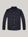 TOMMY HILFIGER DOBBY REGULAR SHIRT LS