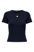 ONLY ONLELVA JUNE EMB S/S TEE JRS NOOS