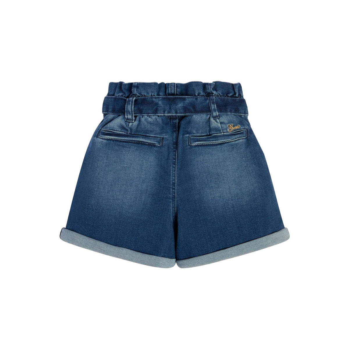 STRETCH DENIM SHORTS 