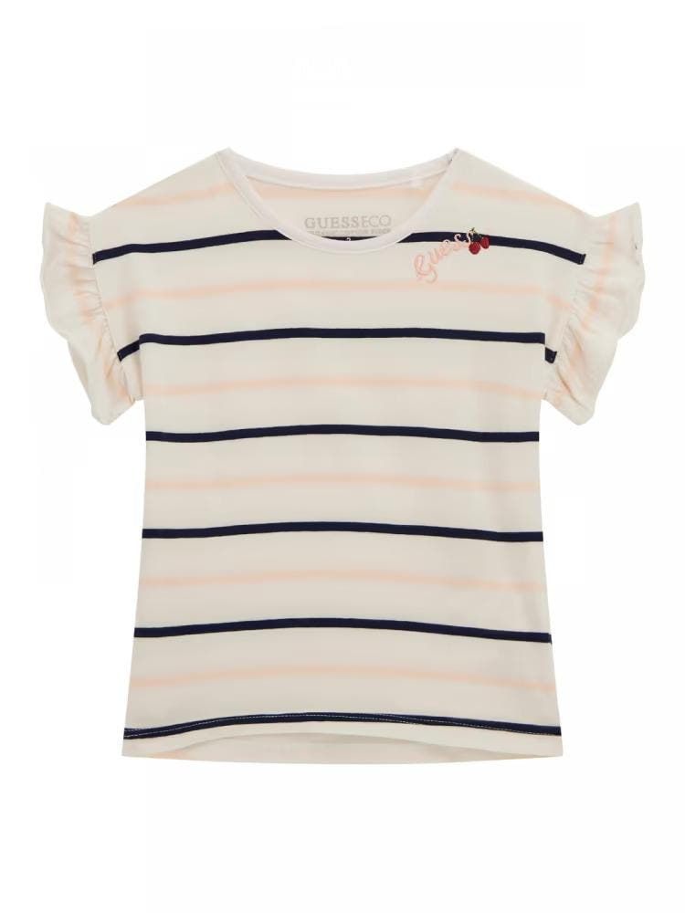 SS T-SHIRT W/FRILL 