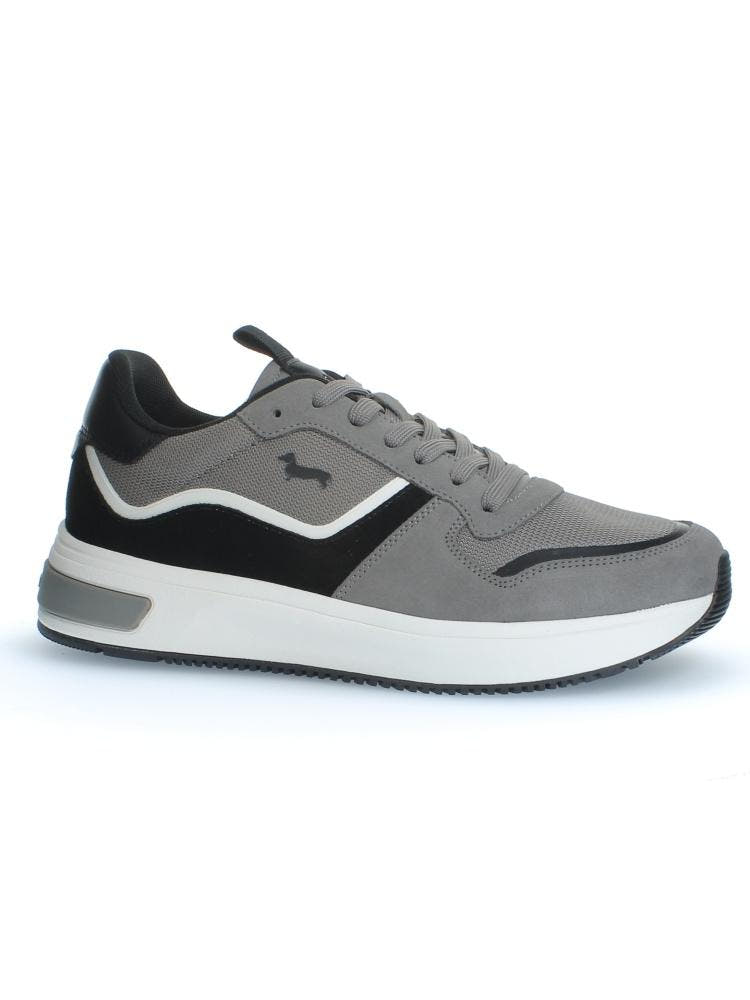 SCARPA UOMO CAMOSCIO - TEX FABRIC 