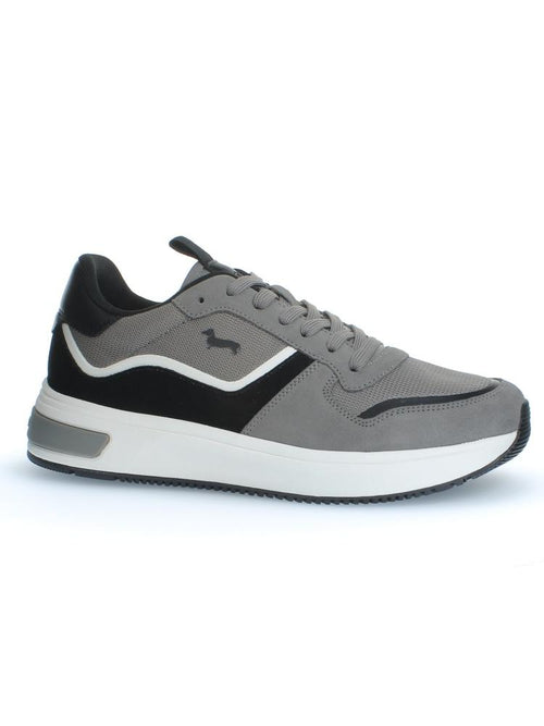 SCARPA UOMO CAMOSCIO - TEX FABRIC 