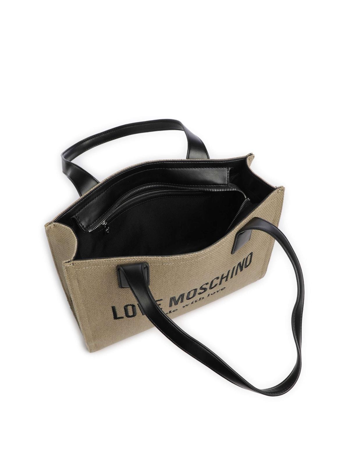 BORSA CANVAS ORO 