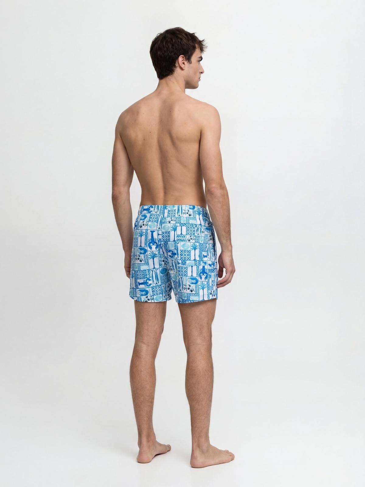 JPSTMAUI VIBES NOVELTY AOP SWIM SHORT SN 