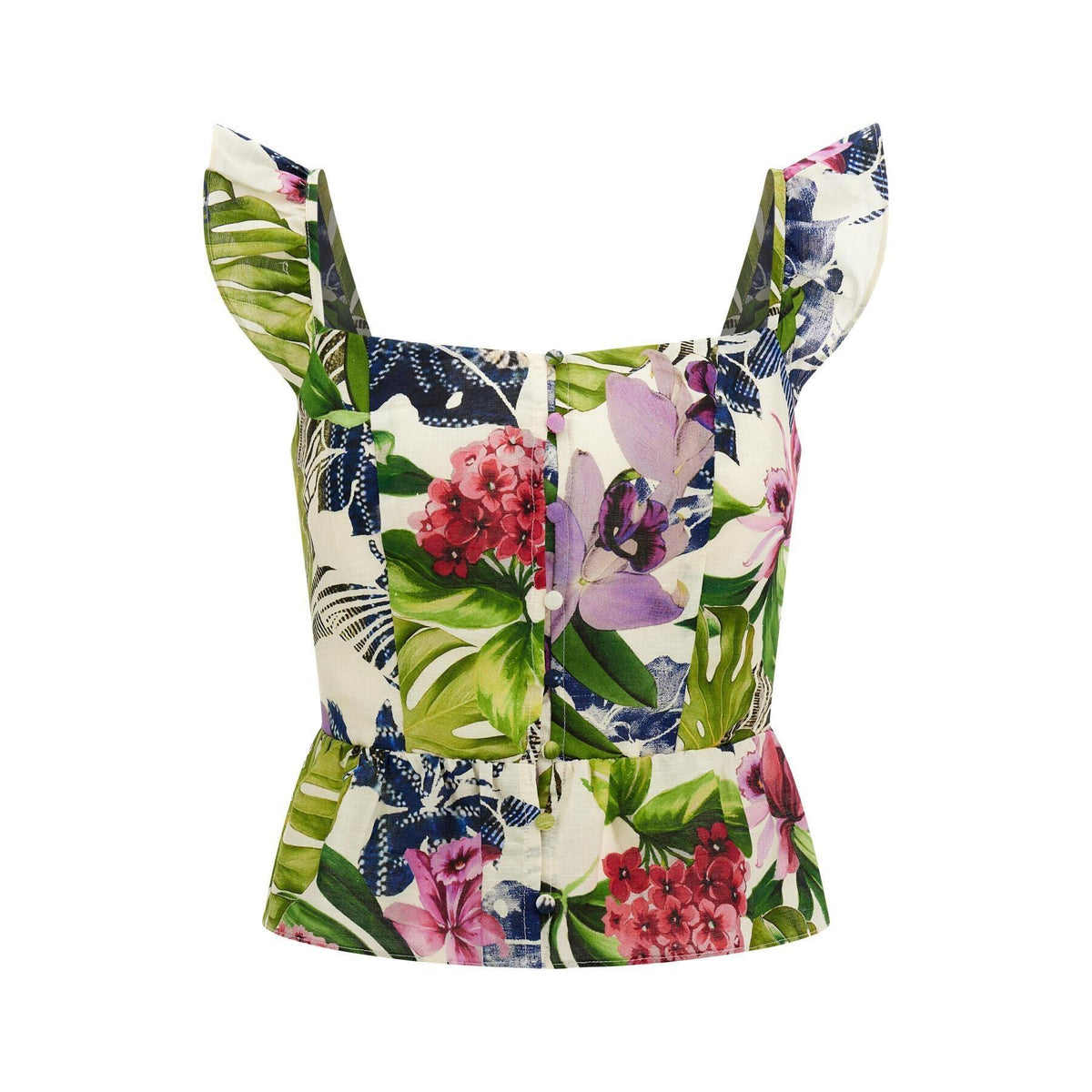 SL CARINE PEPLUM TOP 