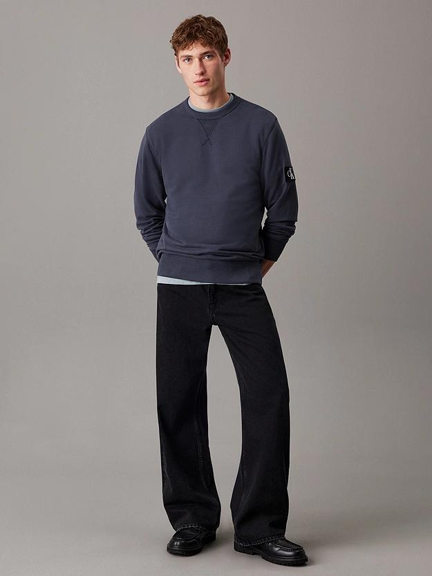 BADGE CREW NECK J30J323426/CGE CALVIN KLEIN JEANS