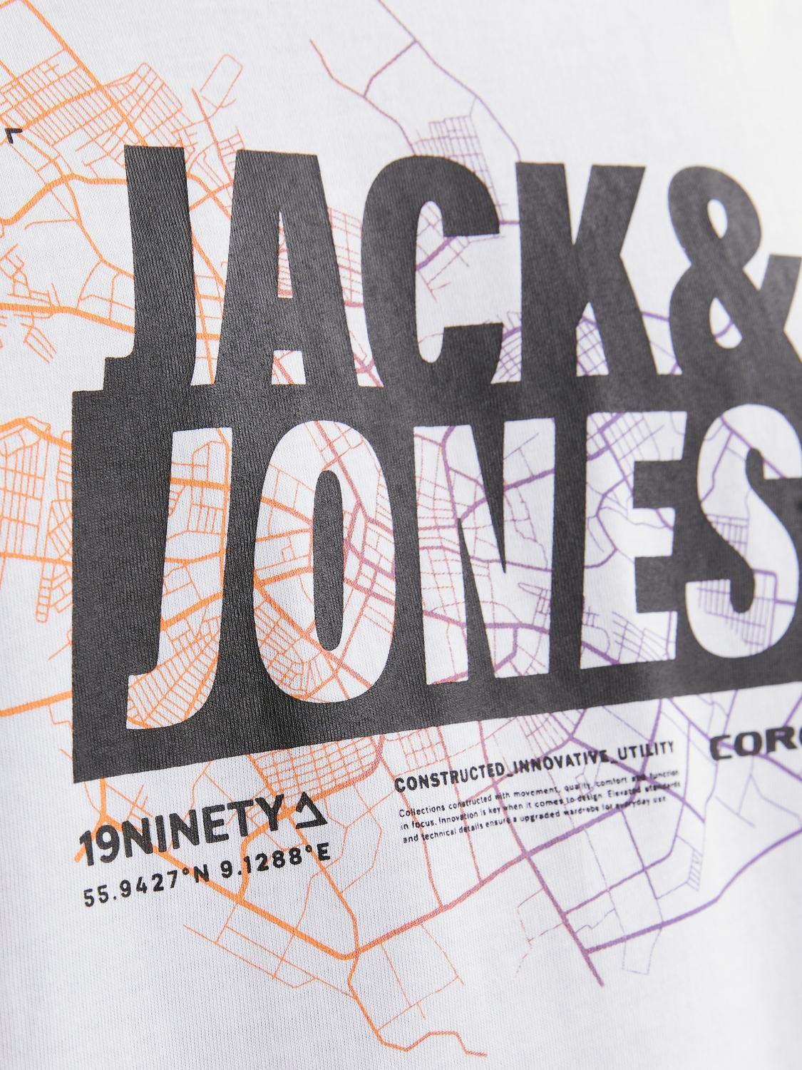 12252376/White JACK AND JONES