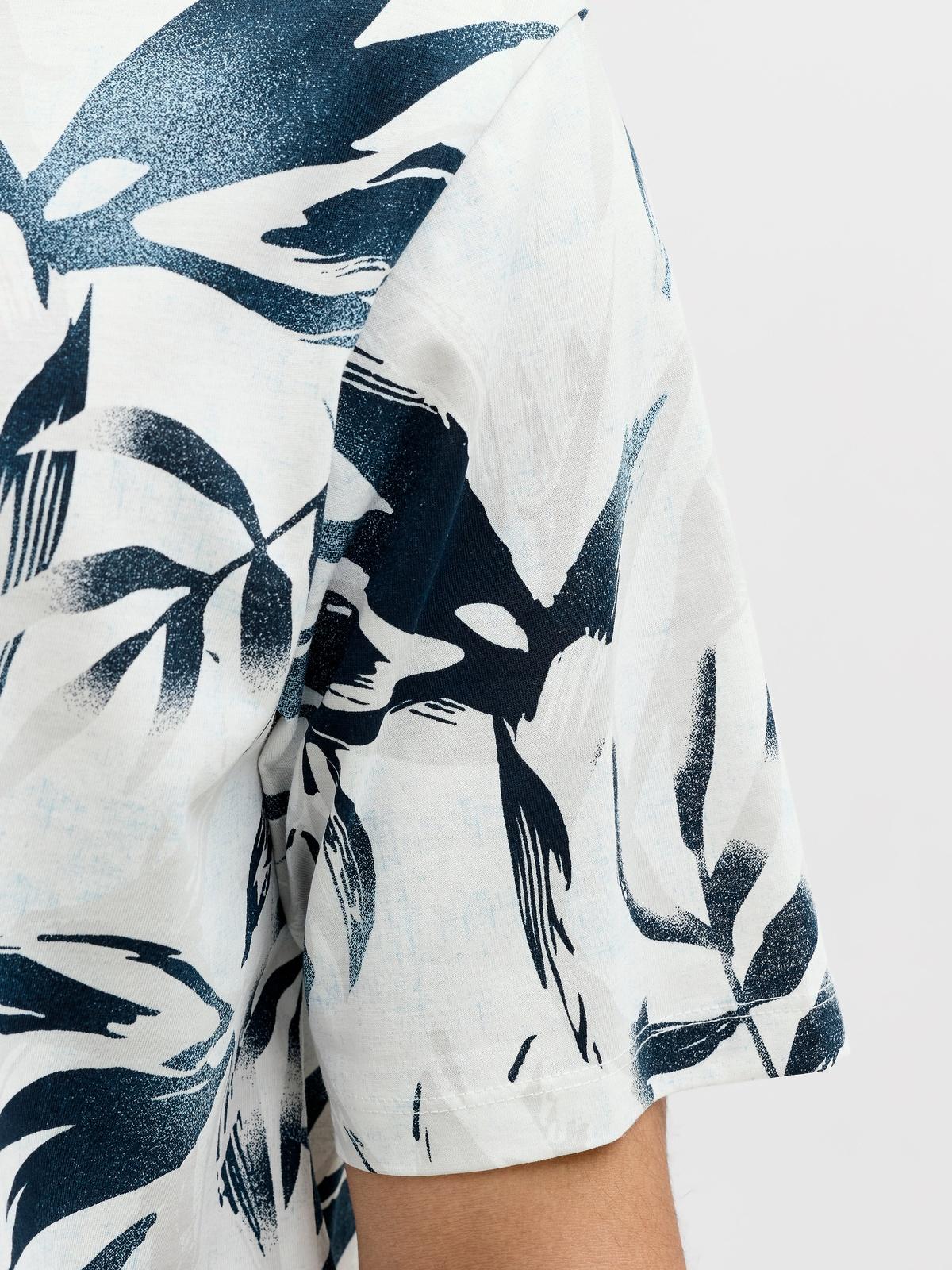 JJHONOLULU AOP TEE SS CREW NECK 