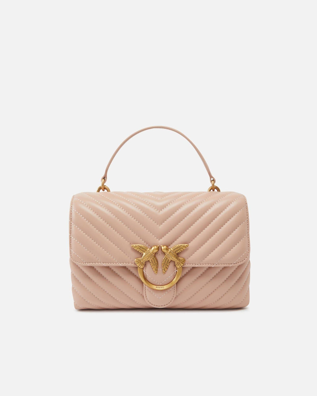LOVE LADY PUFF CLASSIC CL  SHEEP NAPPA CHEVRON 
