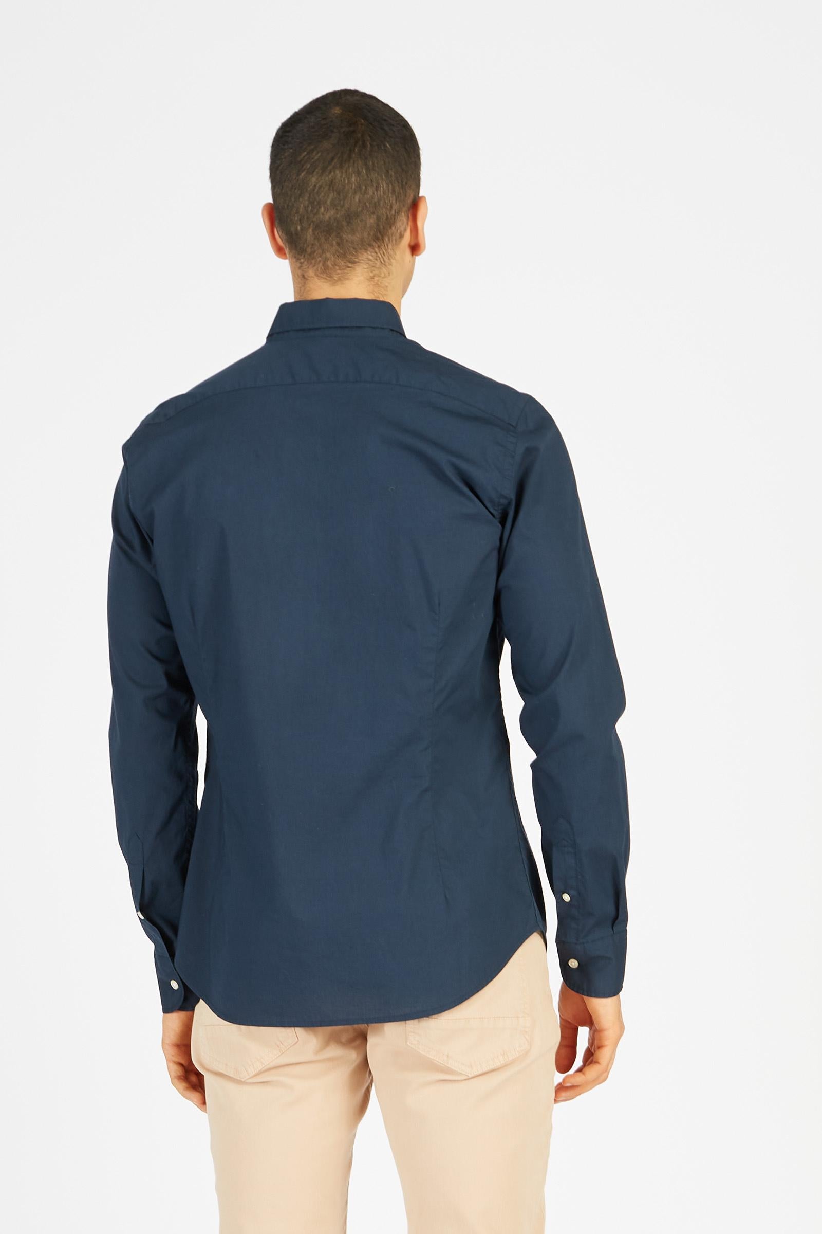 MAN SHIRT L/S POPLIN STRETCH 