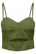 ONLMAGO LIFE STRAP CROP TOP PNT 
