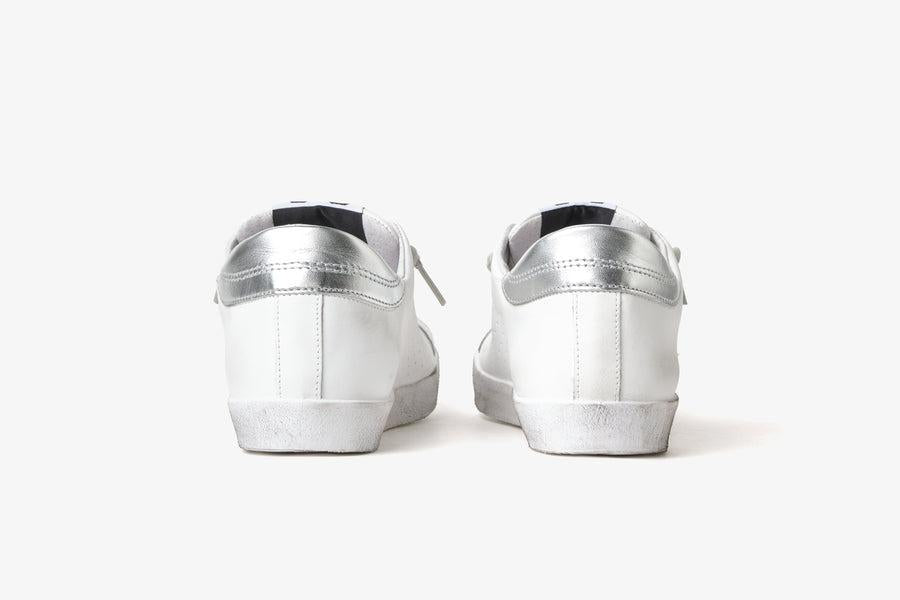 SNEAKERS PRIME STAR BIANCO/ARGENTO 