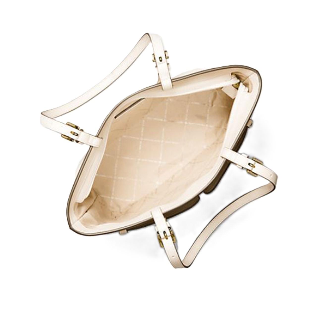 MD DBL POCKET TOTE VEGAN MATERIAL 35F3GTVT8B/CREAM MICHAEL KORS