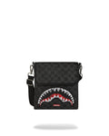 SCRIBBLE SHARK MESSENGER BAG 910B8228NSZ/CHECK SPRAYGROUND