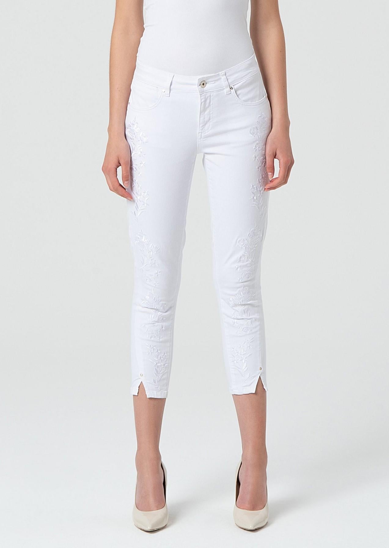 BULL DENIM EMBROIDERED SHAPE UP BET FR25SV9002W615E5/278 FRACOMINA