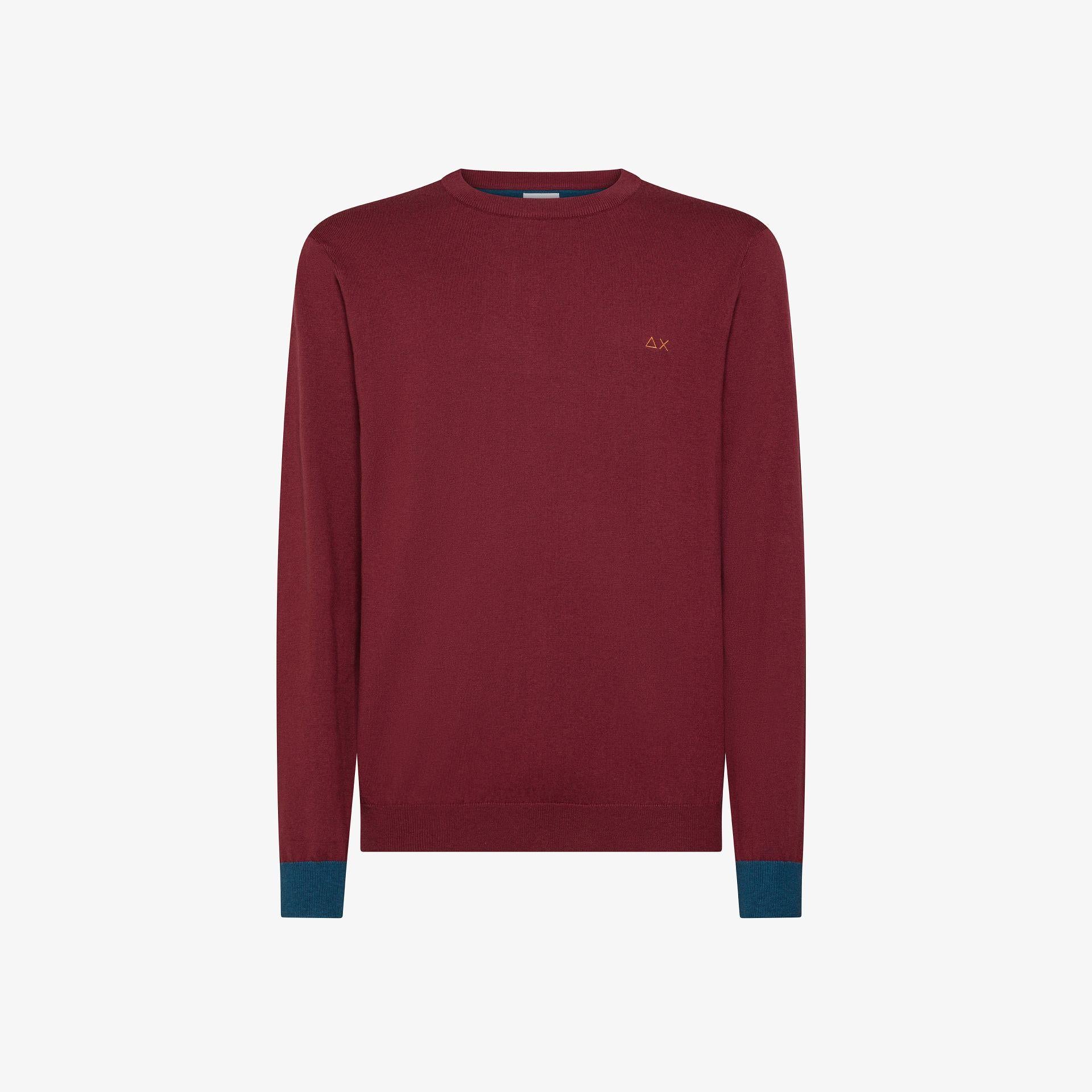 SWEATER ELBOW CONTRAST L/S 