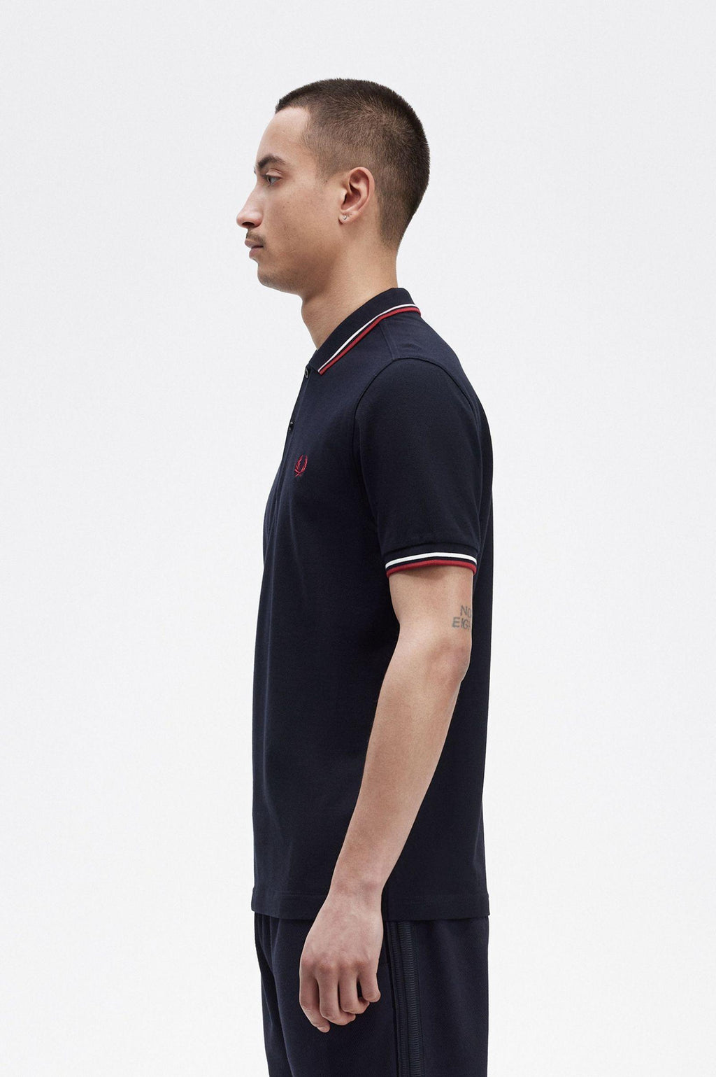 FP TWIN TIPPED FRED PERRY SHIRT FP-M3600/T55 FRED PERRY