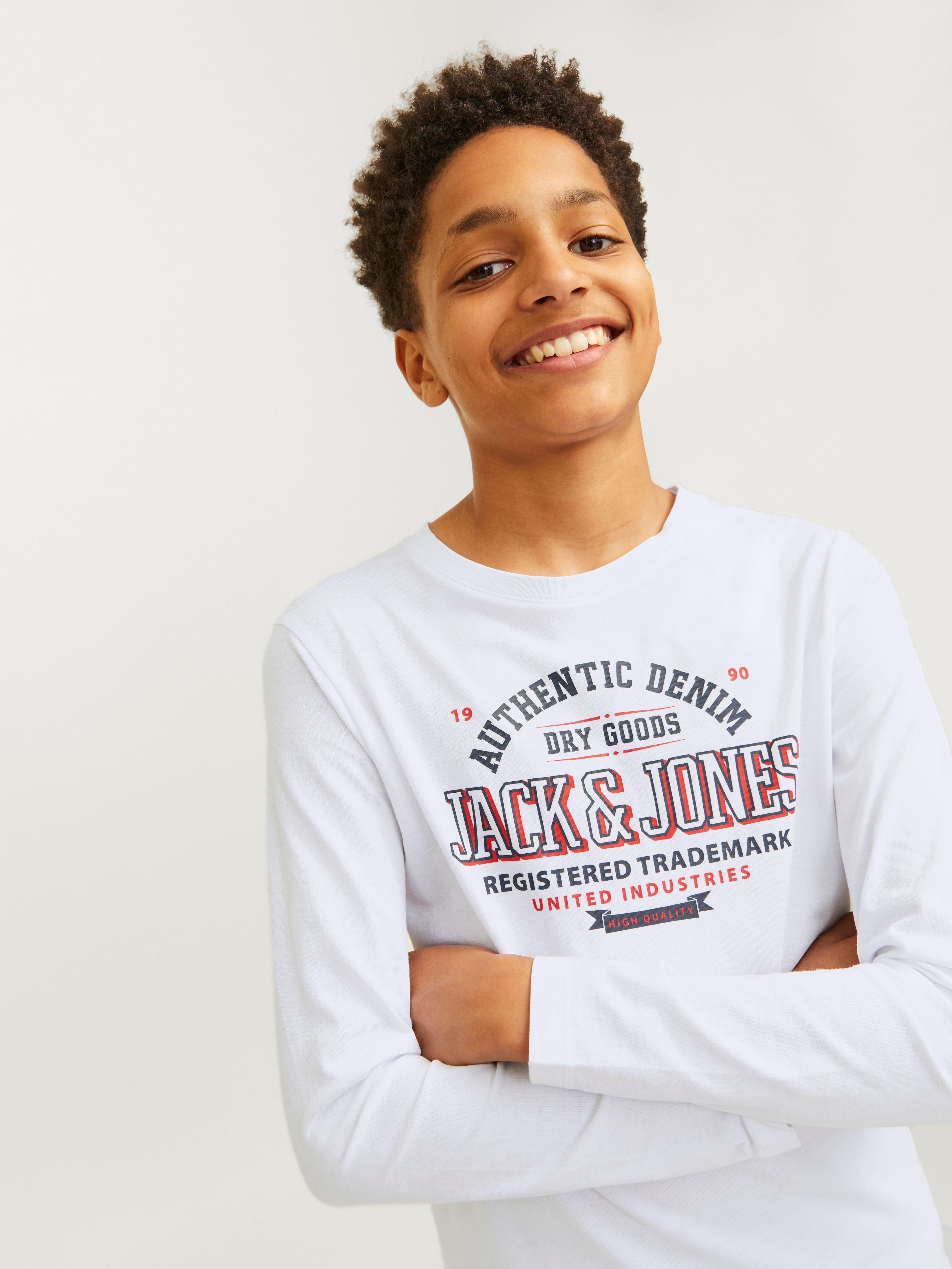 12258880/White JACK JONES KIDS