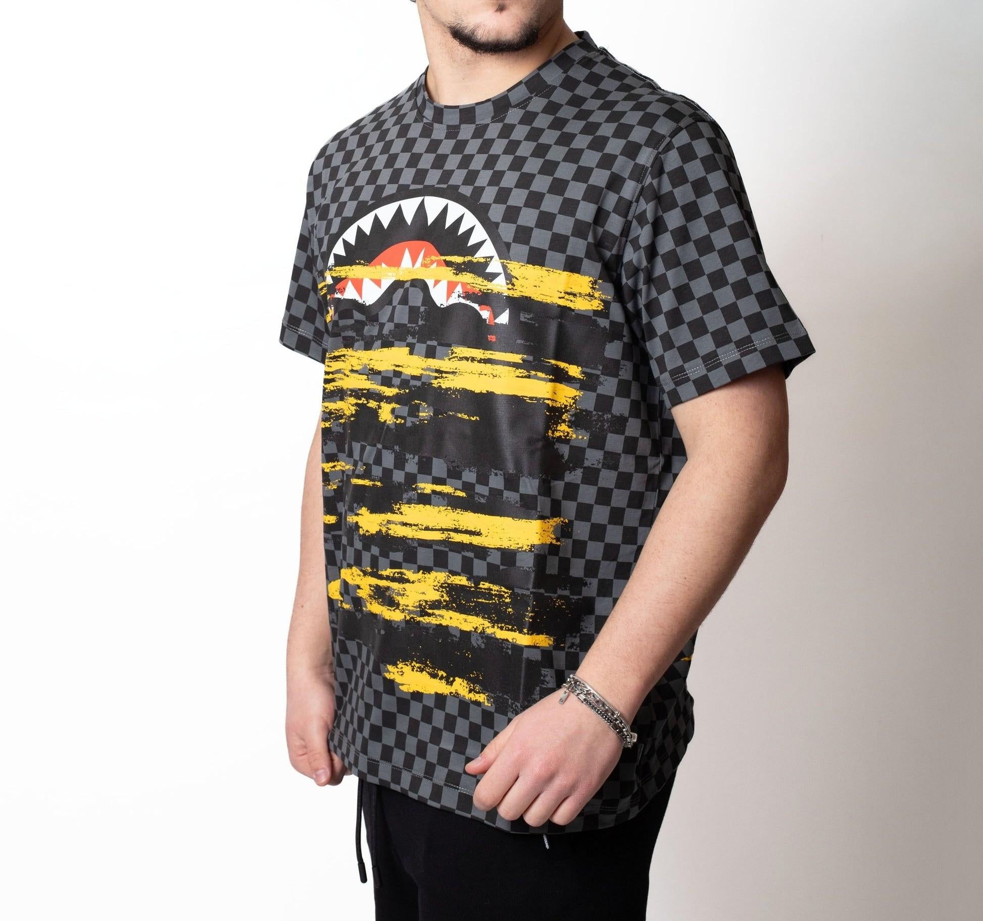 OOPS I STAINED MYSPRAYGROUND TSHIRT BRN SP688GREY/GREY SPRAYGROUND