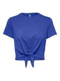 ONLMAY S/S SHORT KNOT TOP BOX JRS 