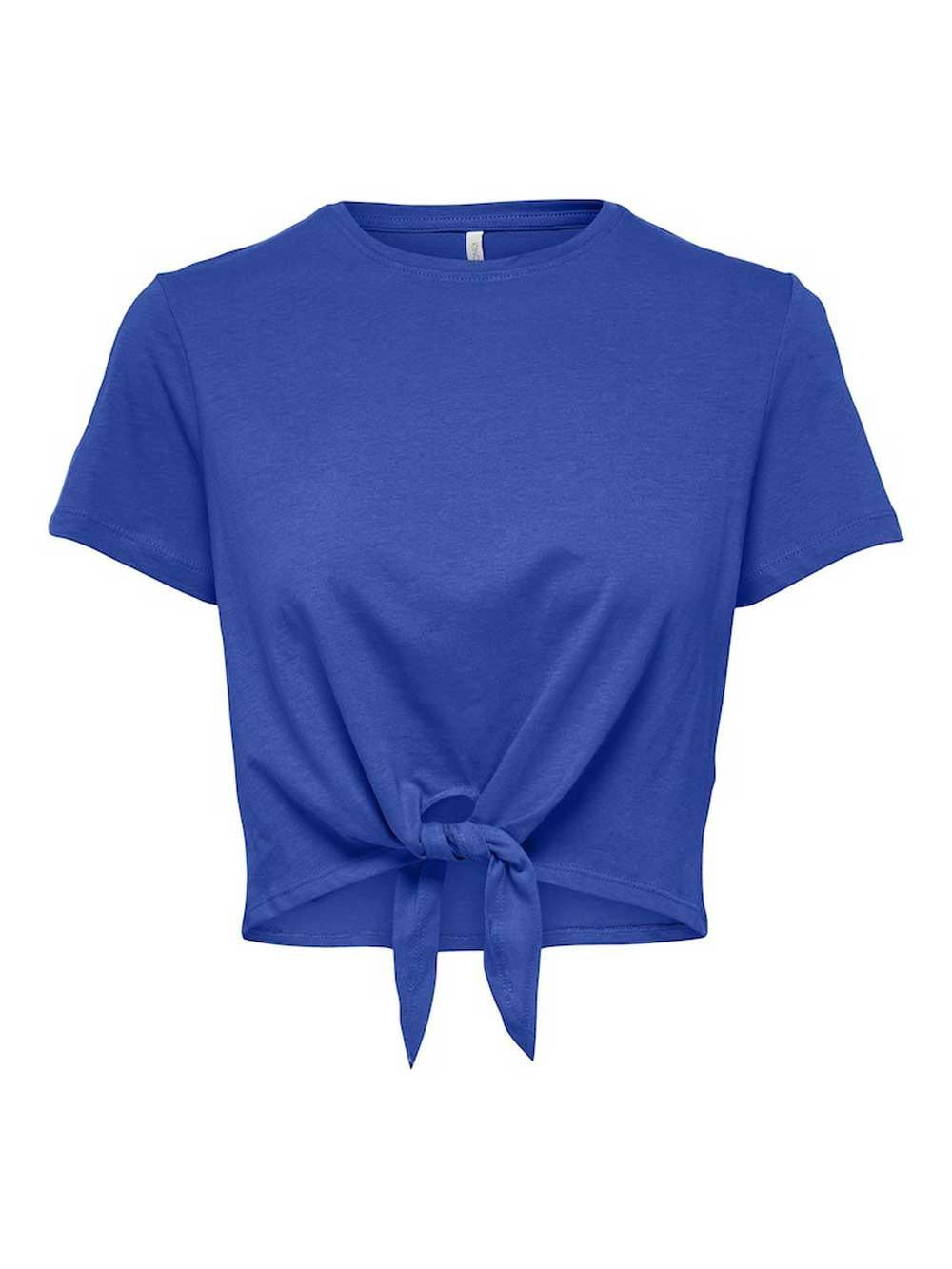 ONLMAY S/S SHORT KNOT TOP BOX JRS 