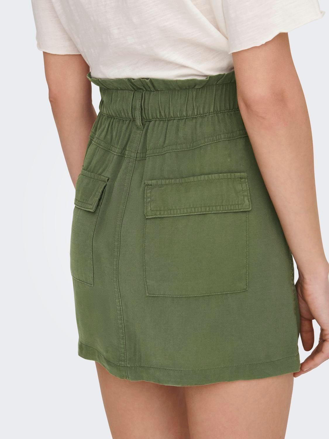 ONLOVA-ARIS LIFE HW CARGO SKIRT PNT 