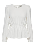 ONLY ONLMETTE DAR L/S O-NECK TOP NOOS WVN