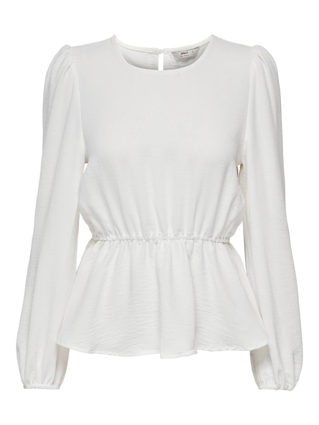 ONLMETTE DAR L/S O-NECK TOP NOOS WVN 