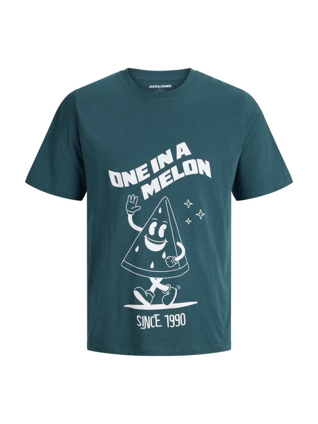 JJFUNNY FRUIT TEE SS CREW NECK 