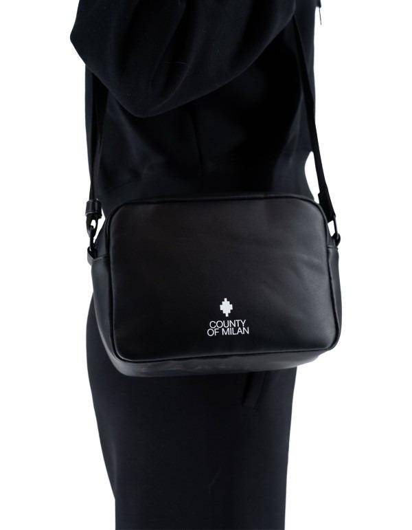 BORSA E.L. COMAF250144/NERO BIANCO MARCELO BURLON COUNTY OF MILAN