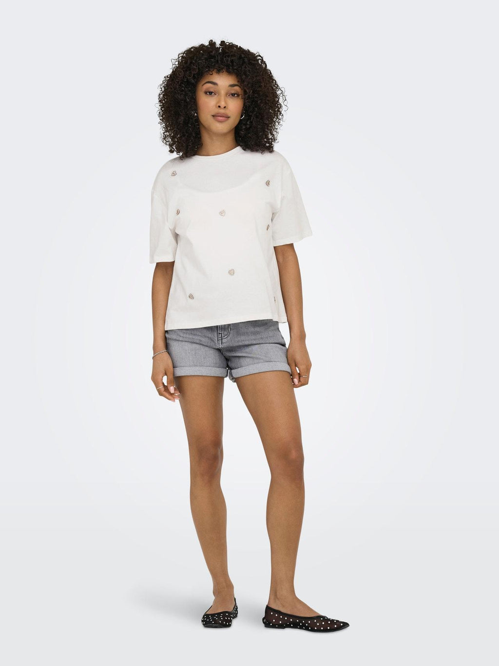 15343769/Bright White Tassel stone ONLY