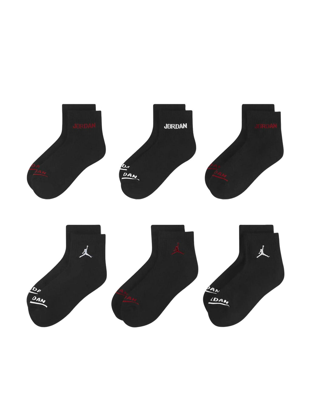 JHB JORDAN LEGEND ANKLE 6PK 
