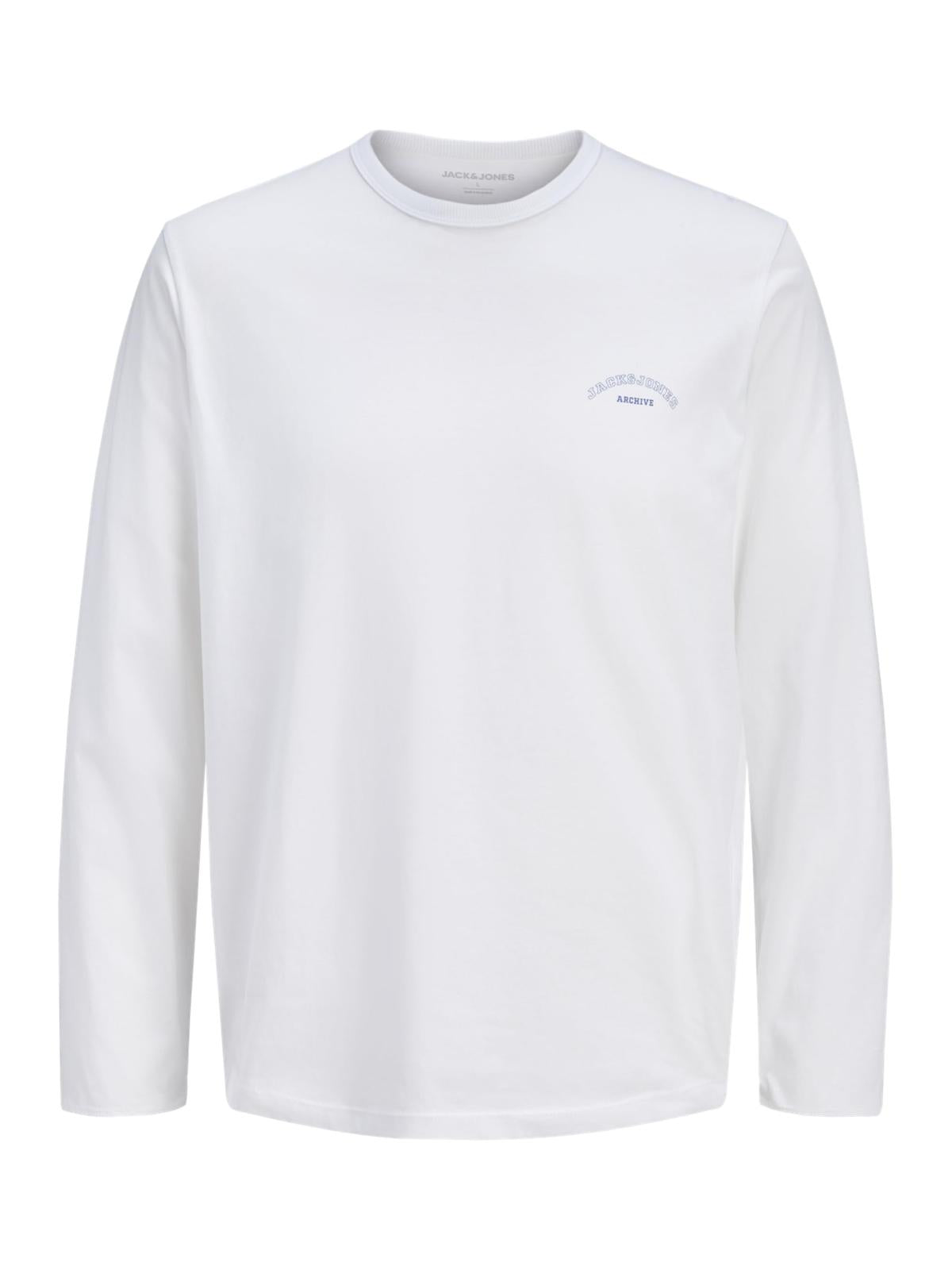 JJCOLLEGE LOGO TEE LS CREW NECK 