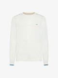 SUN68 SWEATER NECK DOUBLE RIB L/S