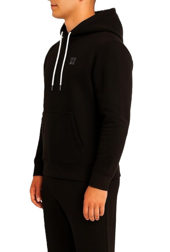 CAPPUCCIO FELPA UR9120002/NERO URBAN RING